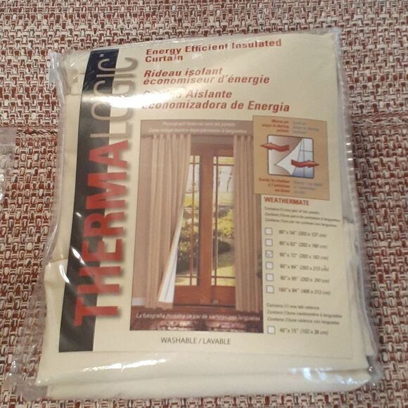 New Thermalogic Natural Color Panel Pair 80 × 72 New In Package - Picture 2 of 4